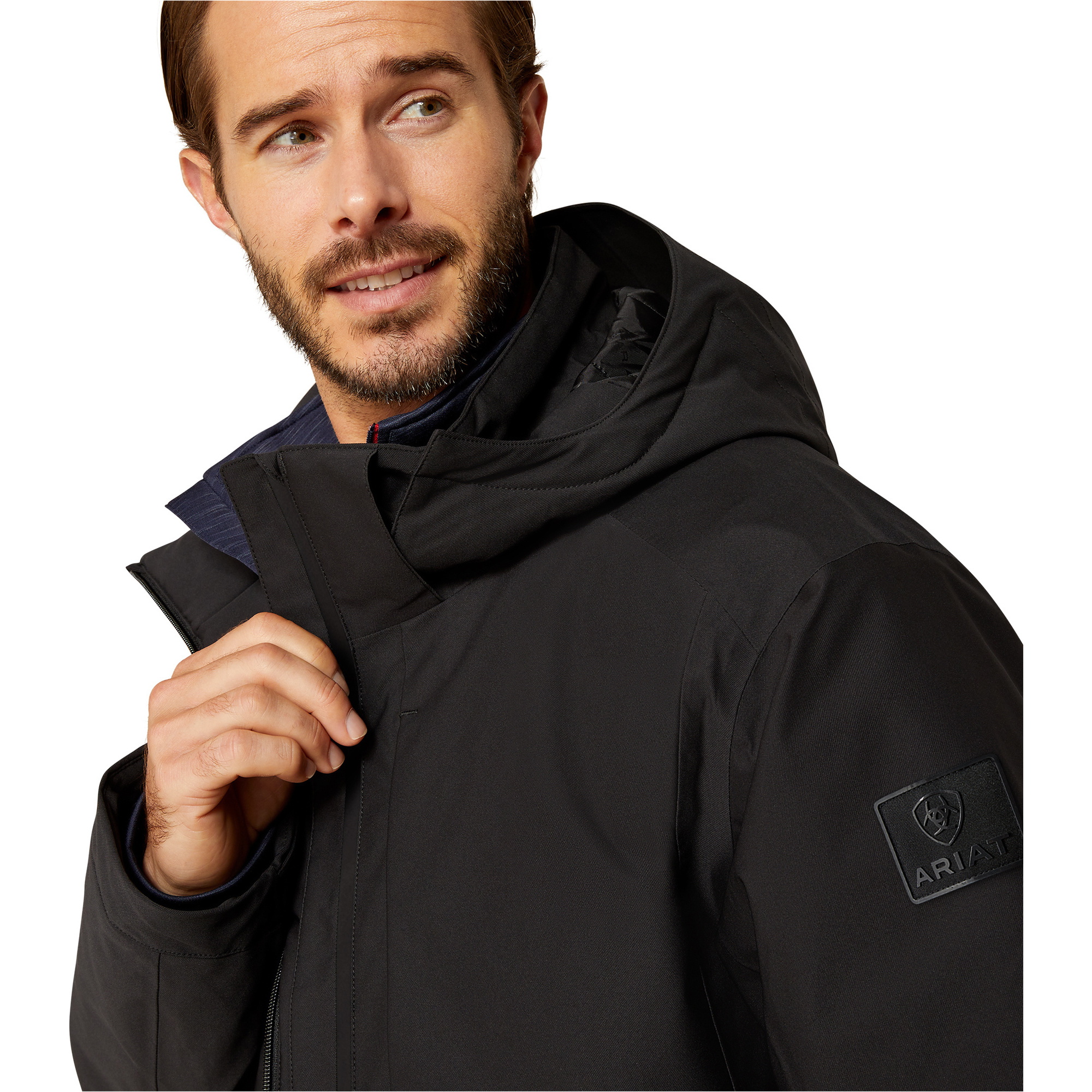 2025 Ariat Herren Outer Banks Wasserdicht Jacke 10062480 - Black